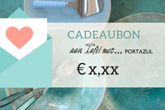 Cadeaubon Aan tafel met Portazul